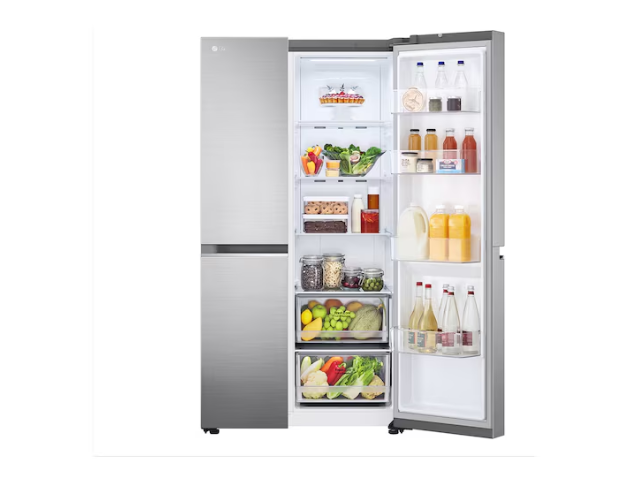 LG樂金-653公升智慧變頻對開冰箱 (GL-BL62SV)