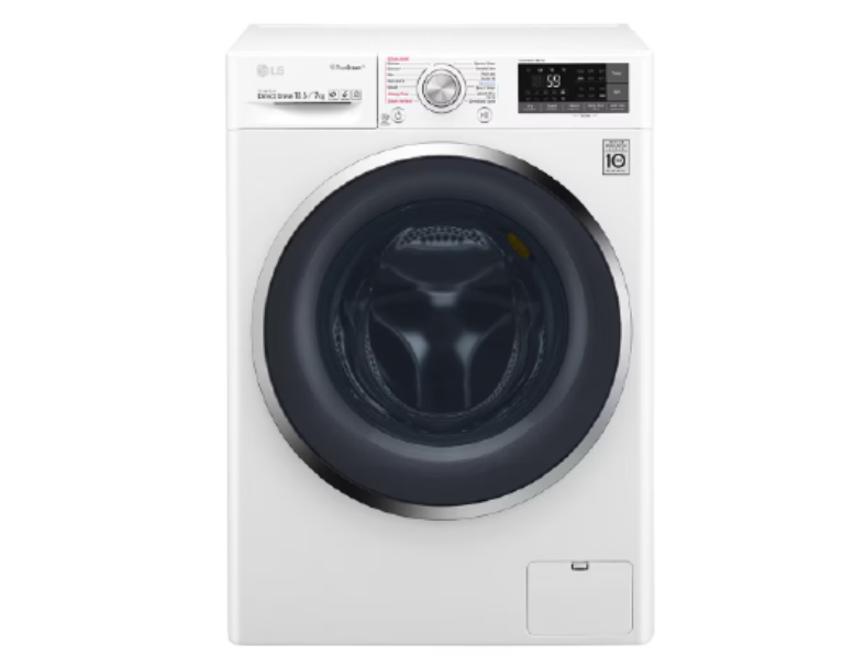 WD-S105DW WiFi滾筒洗衣機(蒸洗脫烘) 冰磁白 / 10.5公斤