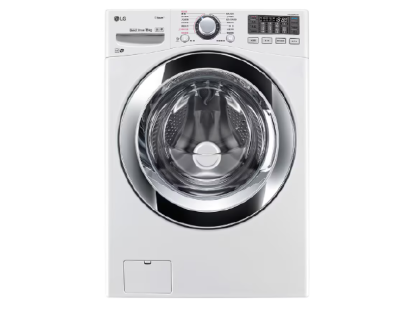 WD-S18VBW  WiFi滾筒洗衣機(蒸洗脫) 典雅白 / 18公斤