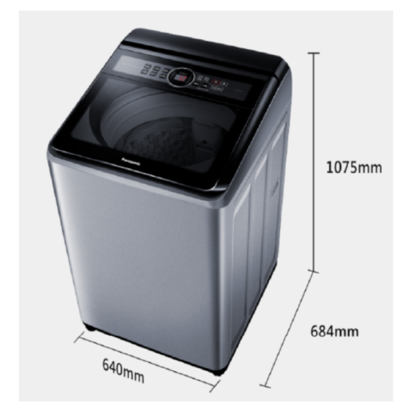 Panasonic國際 15/14/13公斤     高效潔淨NA-150/140/130MU 炫銀灰(L)