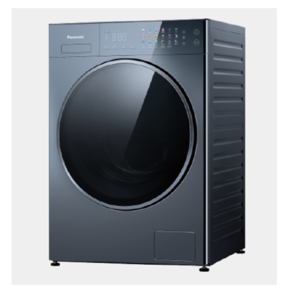 Panasonic國際 12kg 淨護完美 溫水滾筒洗衣機 NA-VS120RW-B 銀荷藍