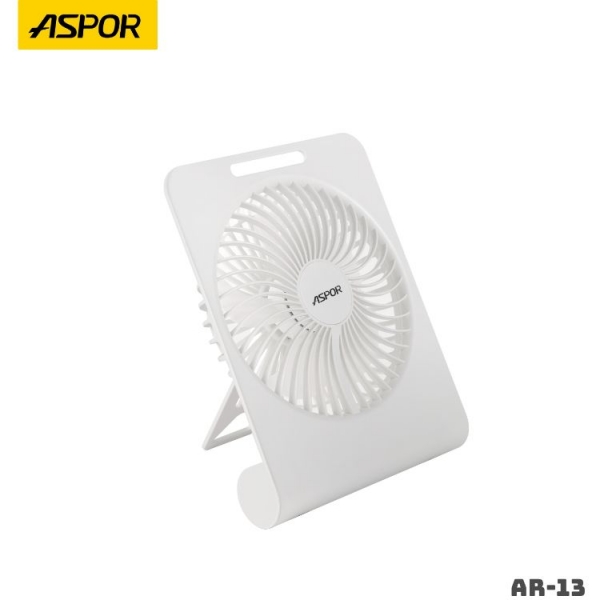 【ASPOR】極簡薄型桌面風扇 AR-13 小巧便攜 立扇 嬰兒風扇 推車風扇立掛兩用 廣角送風 小風扇 桌用風扇