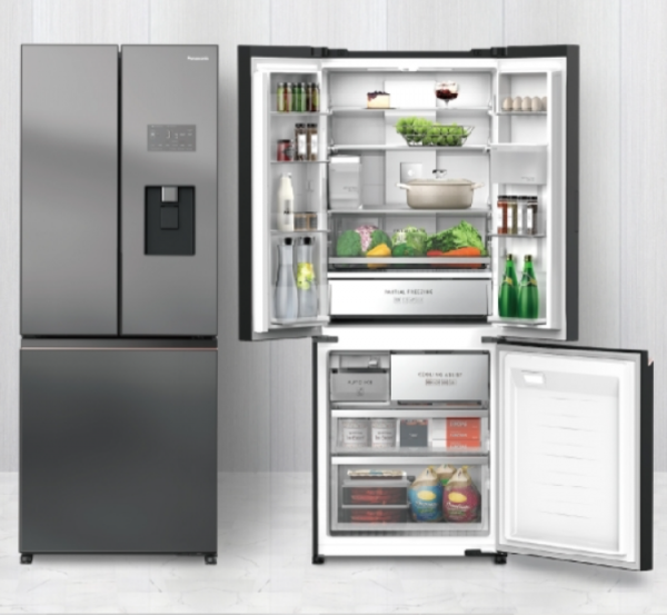 Panasonic國際牌 輕奢品味系列 無邊框霧面玻璃3門電冰箱 NR-C501PG  495L