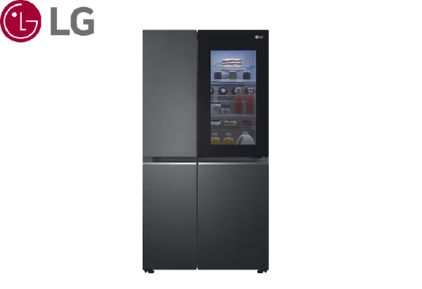 LG樂金-653公升 InstaView™ 敲敲看門中門對開冰箱 (GL-QL62MB)