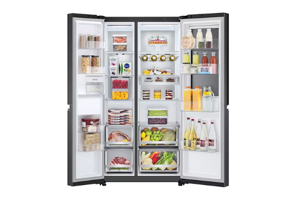 LG樂金-653公升 InstaView™ 敲敲看門中門對開冰箱 (GL-QL62MB)