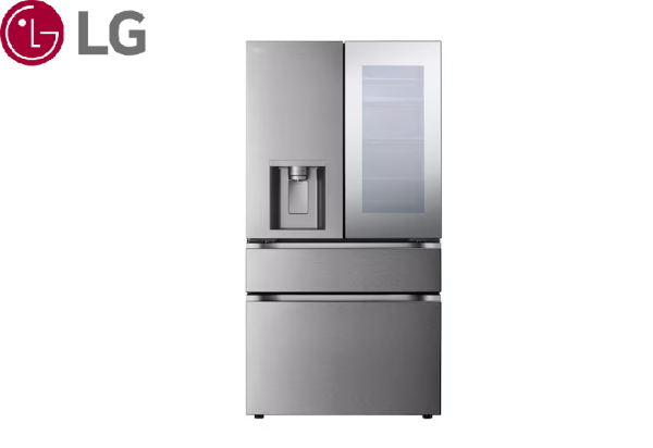 LG樂金-782公升InstaView™敲敲看門中門冰球四門冰箱 (GR-AQC82BS)