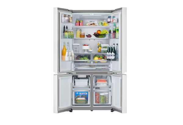 LG樂金-619公升 智慧變頻四門冰箱 (GV-NB61WG)