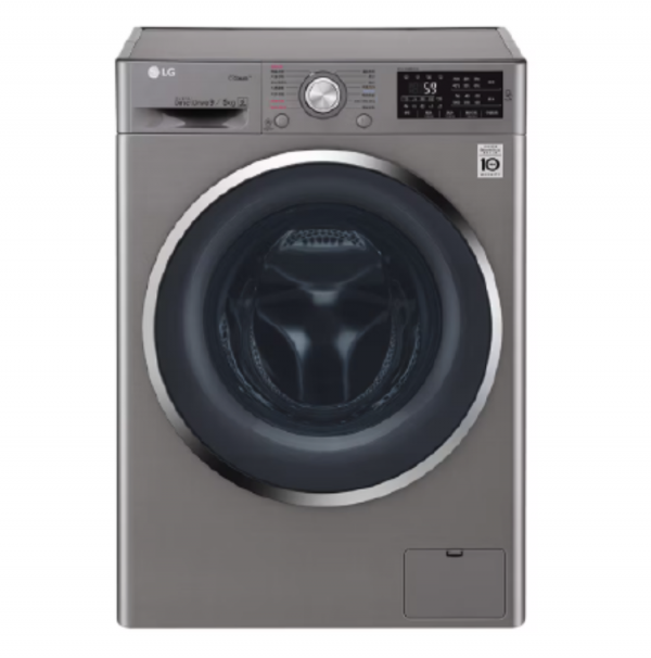 WD-S90TCS 6 Motion DD直驅變頻 蒸氣滾筒洗衣機 精緻銀 / 9公斤洗衣容量; 5公斤烘衣容量