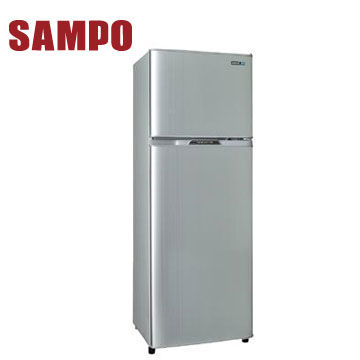 SAMPO聲寶 250公升1級雙門冰箱(SR-L25G(S2)璀璨銀) 1