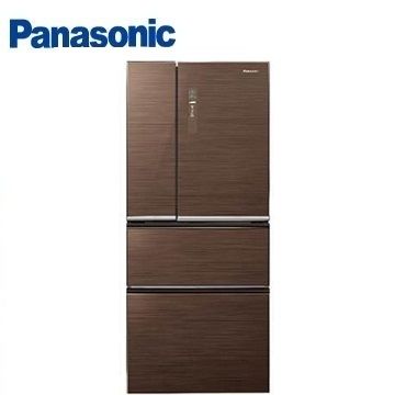 Panasonic610公升 四門玻璃變頻冰箱(NR-D618NHG)翡翠棕/翡翠金