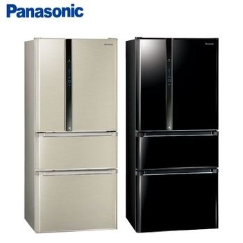 Panasonic 610公升 四門變頻冰箱(NR-D618NHV) 光釉黑/香檳金 1