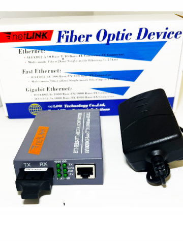 千兆單模雙纖光纖收發器 GS03外電 一對