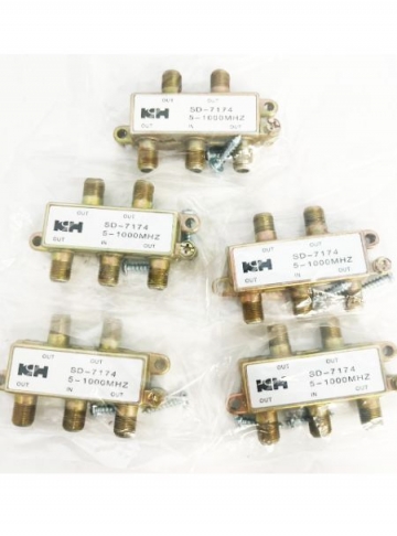 有線數位電視分歧器 分配器 一進四出 系列SD-7174
