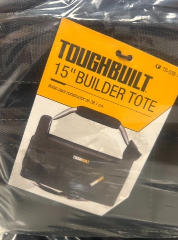 托比爾 TOUGHBUILT 鋁桿工具袋 TB-83B-15 收納袋 57格 工具袋 工具包 15吋