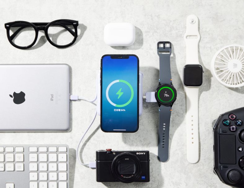 七合一 magsafe米沃 無線磁吸行動電源 10000mAh 一代