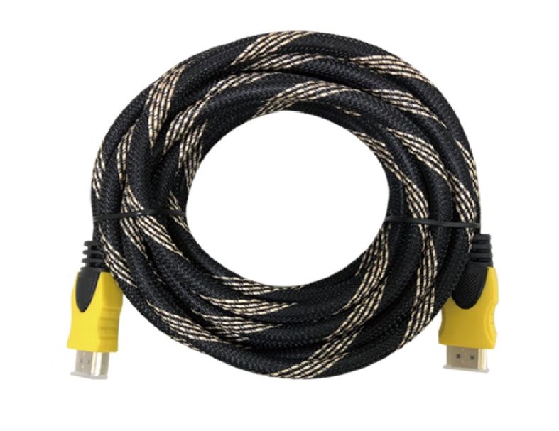 HDMI公/HDMI公圓線1.4版鍍金 5米