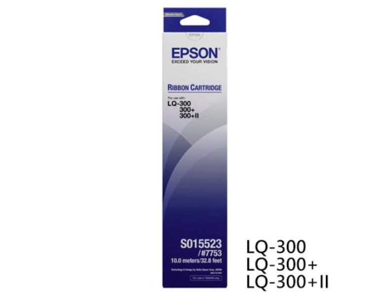 EPSON S015523 7753 原廠色帶 LQ-300 LQ-300+ LQ-300+II LQ300