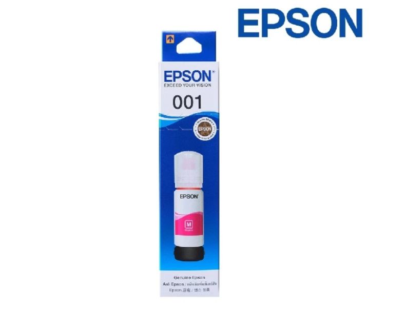 EPSON 001原廠墨水套裝、盒裝 每瓶容量70ML