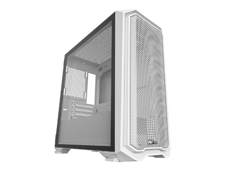 亞碩國際 M2 M-ATX機殼+3入風扇組 (粉/白)