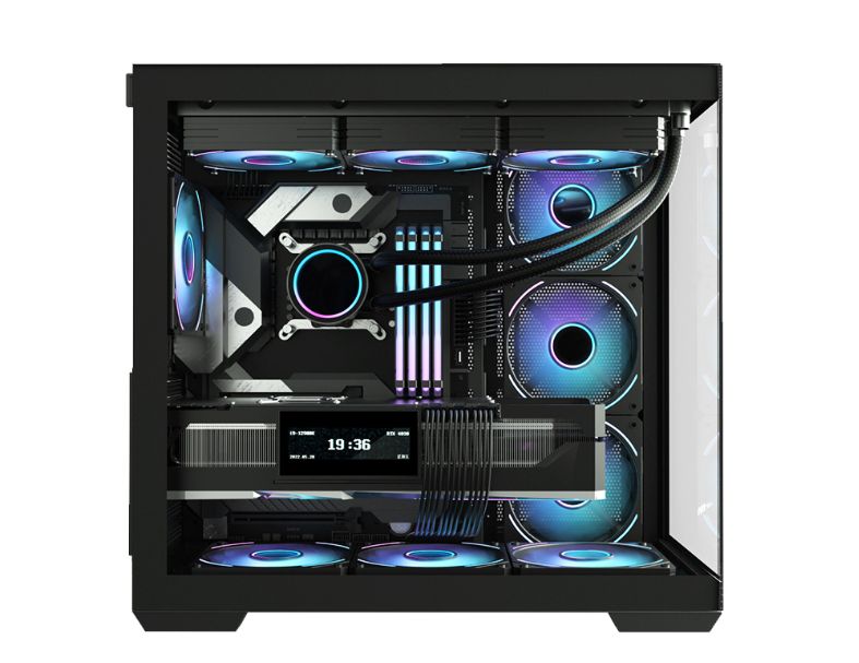 亞碩國際  V708 稜鏡風扇電腦機殼