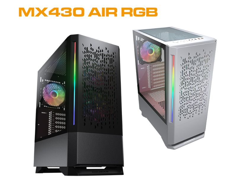【COUGAR 美洲獅】MX430 Air RGB電腦機殼 
