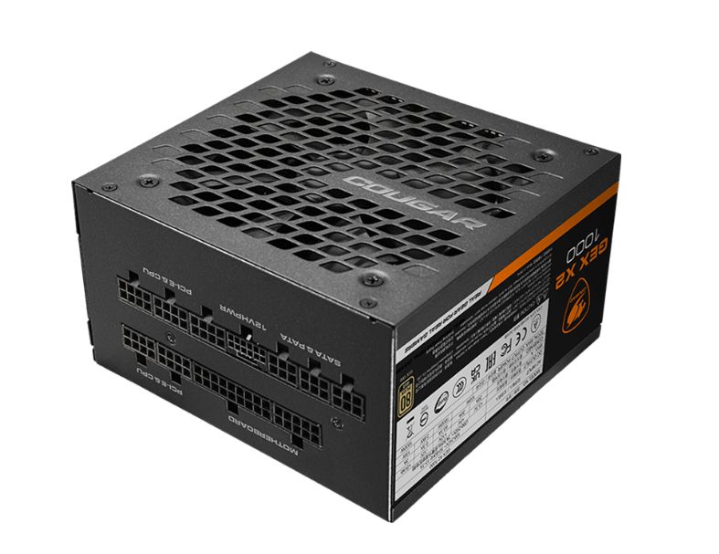 【COUGAR 美洲獅】GEX X2 1000w 金牌電源