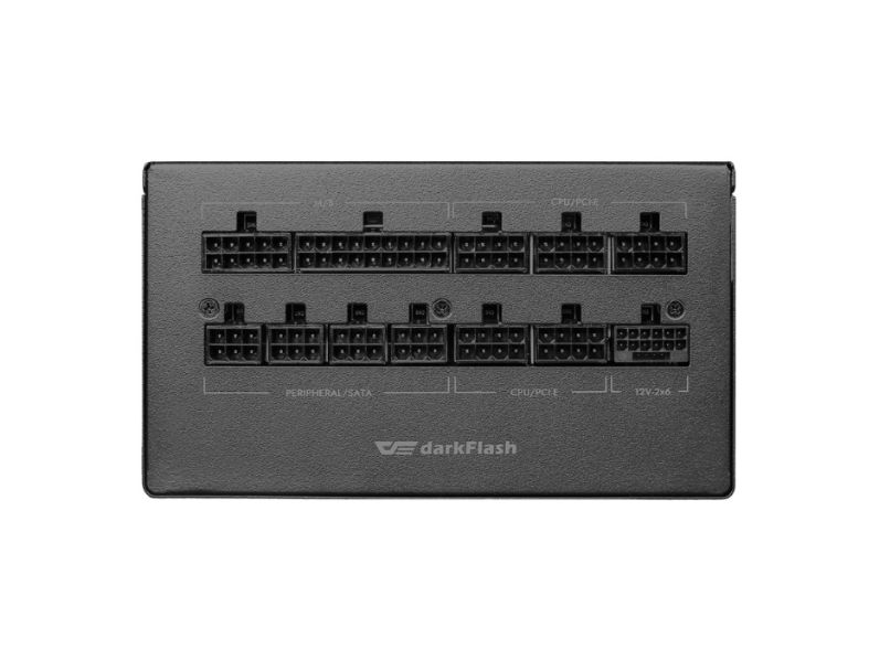 【darkFlash】PMT 750W 金牌 電源供應器 (黑/白)