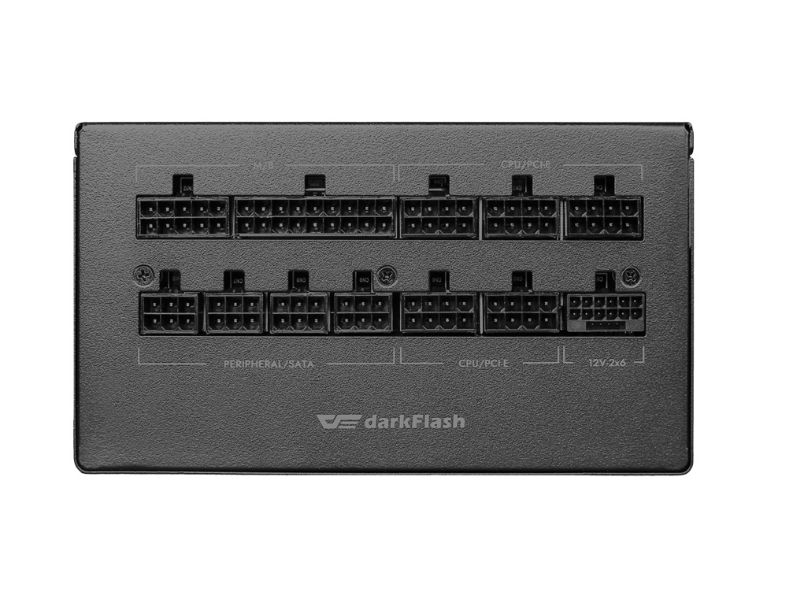 【darkFlash】PMT 850W 金牌 電源供應器 (黑/白)