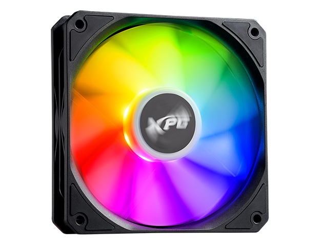 VENTO 120 ARGB PWM - 反葉扇三入包 (黑)