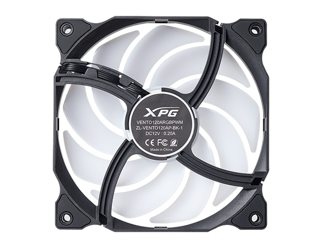 VENTO 120 ARGB PWM - 三入包 (黑)
