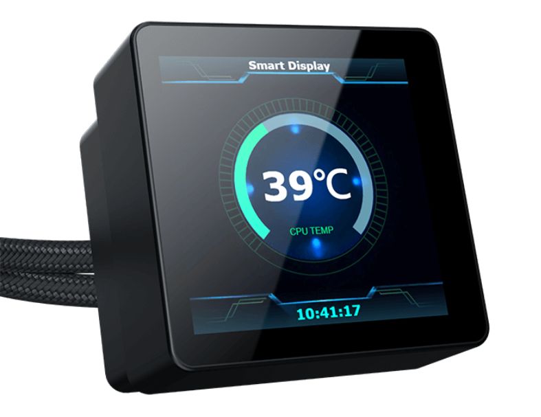 CONNECT 240 Arctic 數位顯示一體式水冷 (白/黑)