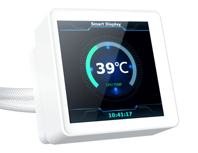 CONNECT 240 Arctic 數位顯示一體式水冷 (白/黑)