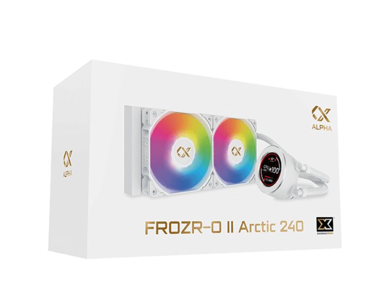Frozr-O II Arctic 240 數位顯示一體式水冷