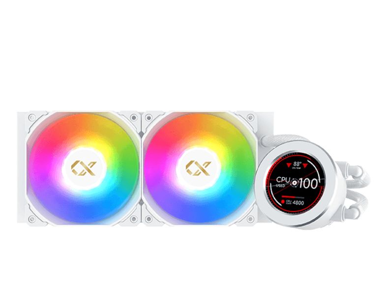 Frozr-O II Arctic 240 數位顯示一體式水冷