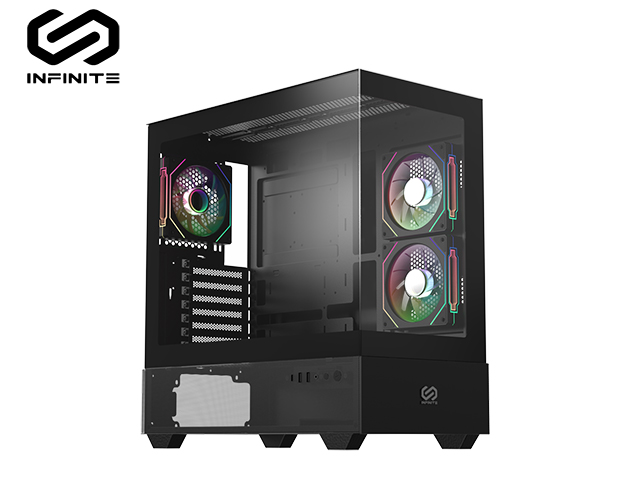 MAVOLY     INFINITE  機箱 AURA X01   ( WHITE/BLACK)
