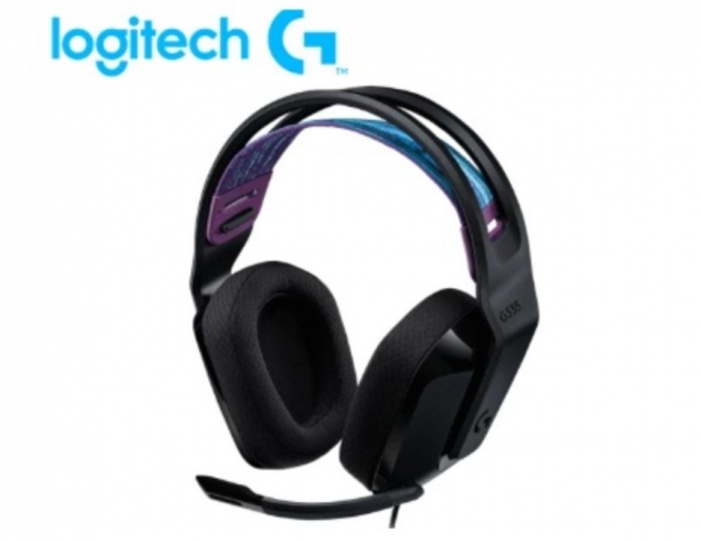 Logitech G G335輕盈有線電競耳機麥克風
