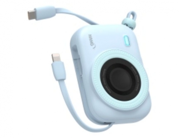 HANG-PD3C 無線磁吸自帶雙線10000mAh行動電源 七合一 自帶線 磁吸 行充 充電寶 掛繩