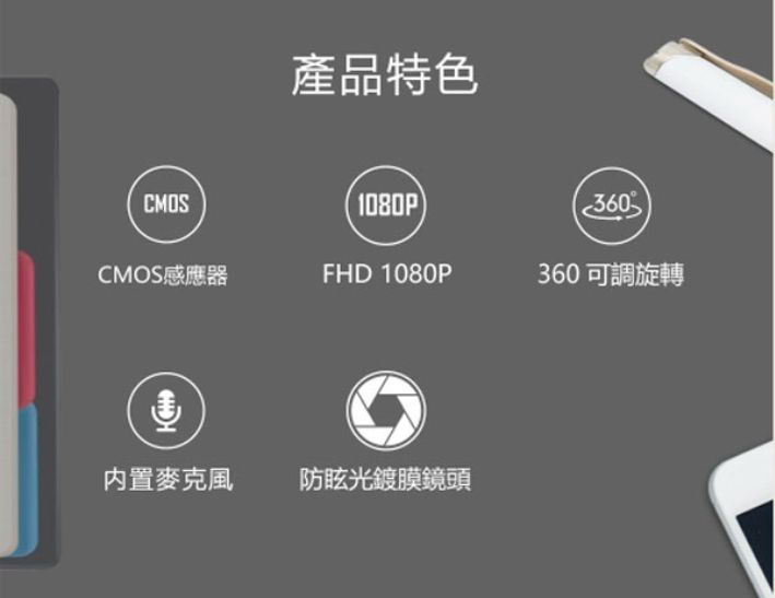 【A4 TECH 】PK-910H 1080P 雙飛燕 視訊 高清 攝像頭 攝影機 折疊式 免驅動 隨插即用