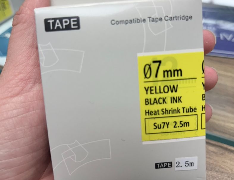 Epson相容標籤帶 12mm *8MM  副廠標籤帶/標籤帶色帶/標籤帶貼紙 