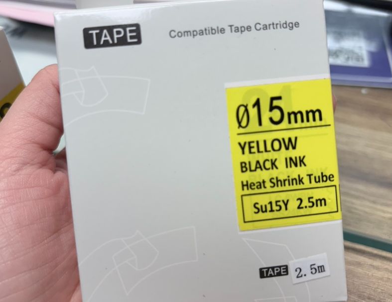 Epson相容標籤帶 12mm *8MM  副廠標籤帶/標籤帶色帶/標籤帶貼紙 