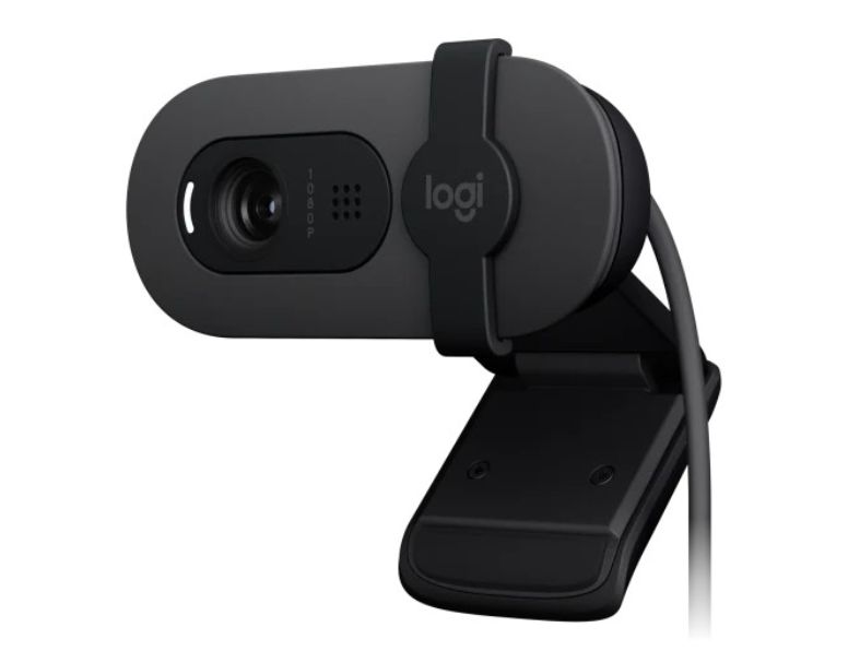 羅技商用 VC Brio 105 商務網路攝影機-石墨灰