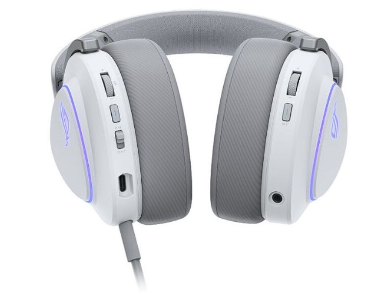 ASUS 華碩 ROG Delta II 無線三模電競耳機 白色" 