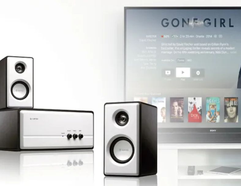 【KINYO】北歐風2.1聲道全木質擴大喇叭(KY-670)