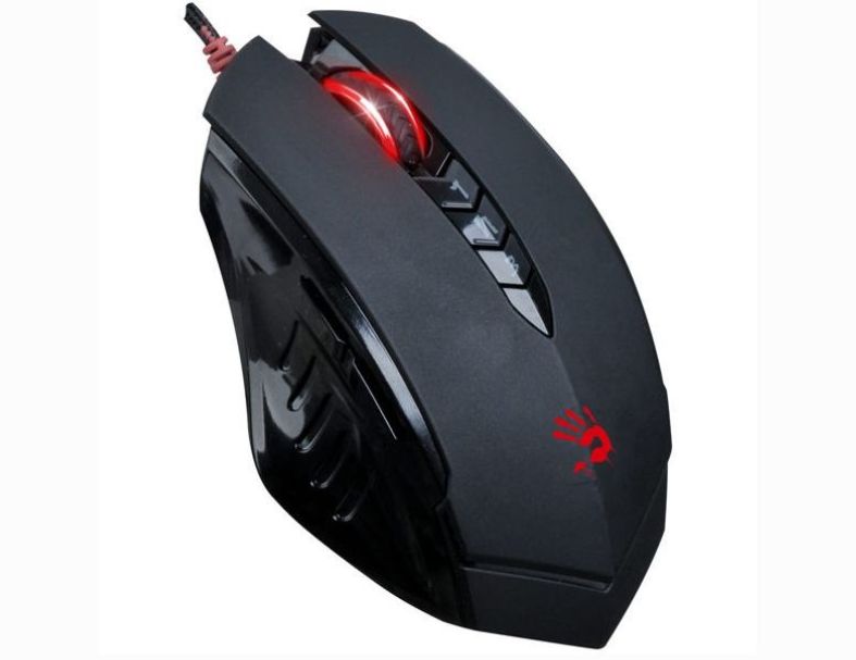 【A4 Bloody】V8 血手令智慧多核左3槍 光學滑鼠