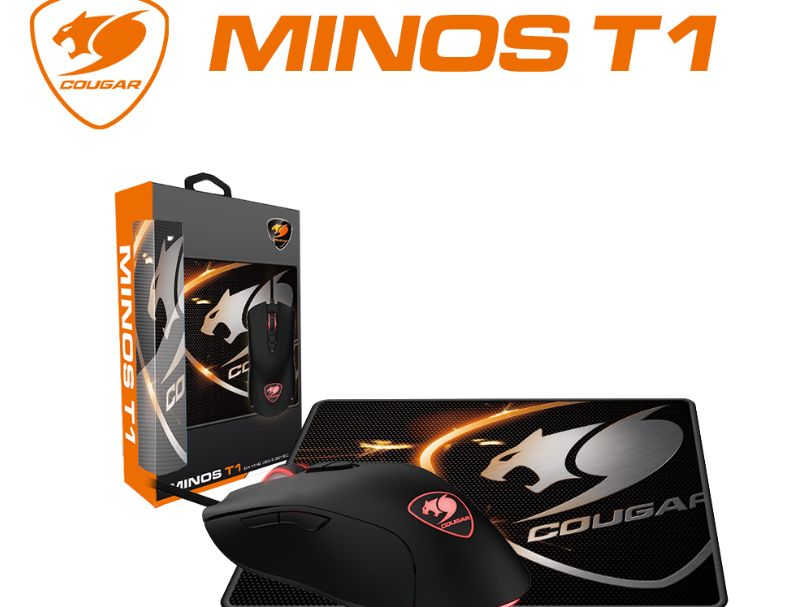 ?COUGAR MINOS T1 電競滑鼠＋鼠墊組