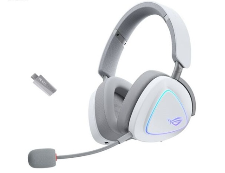 ASUS 華碩 ROG Delta II 無線三模電競耳機 白色" 