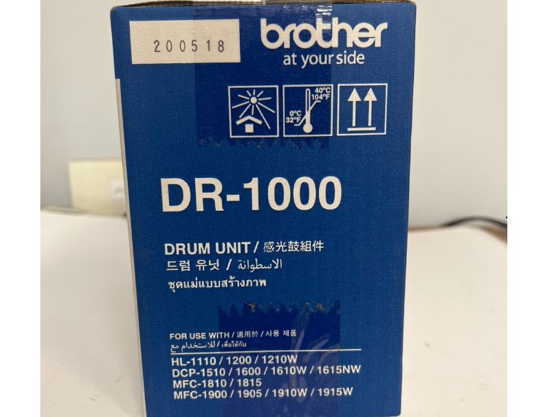 brother DR-1000    brother 雷射印表機/複合式感光滾筒   drum unit 原廠感光鼓組件
