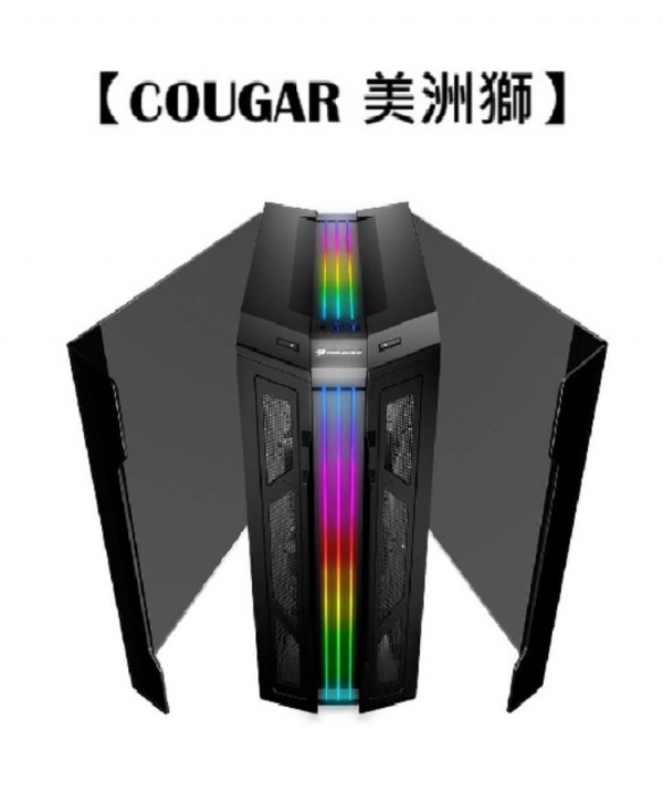 【COUGAR 美洲獅】GEMINI T PRO 雙側開機殼