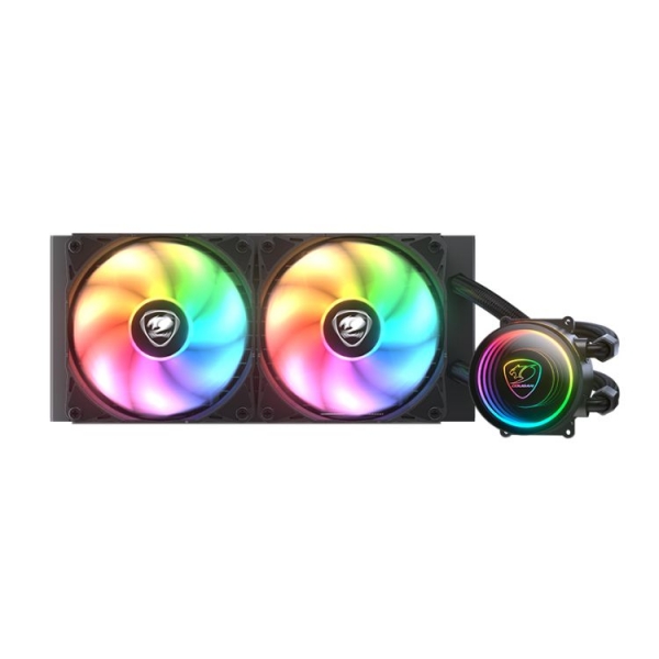 【COUGAR 美洲獅】POSEIDON ELITE 240 一體式水冷(黑)