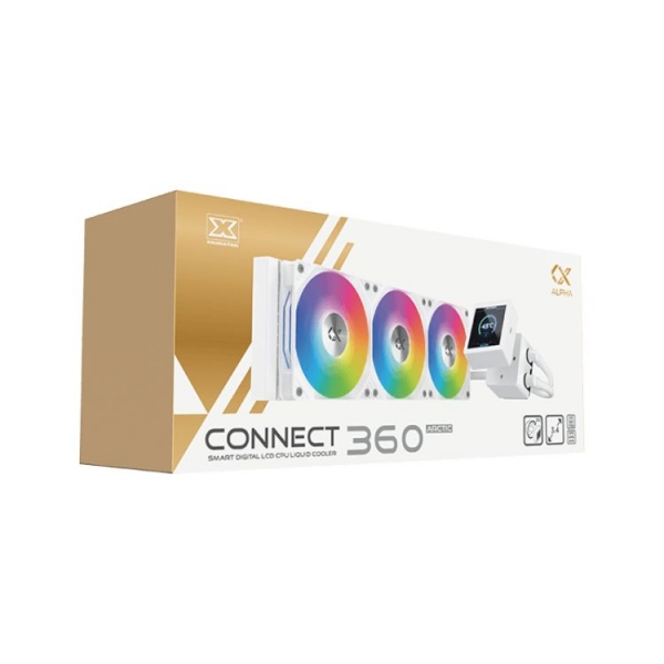 CONNECT 360 數位顯示一體式水冷 (黑/白)